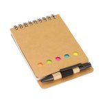 Libreta Memo Set Ecológico con Bolígrafo