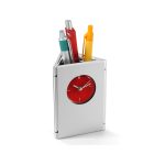 Porta-Lápices con Reloj y porta retrato