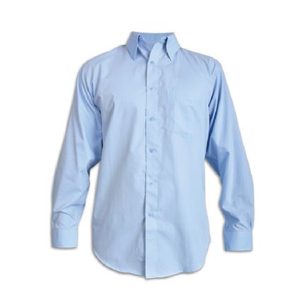 Camisa Trevira Color Manga Larga