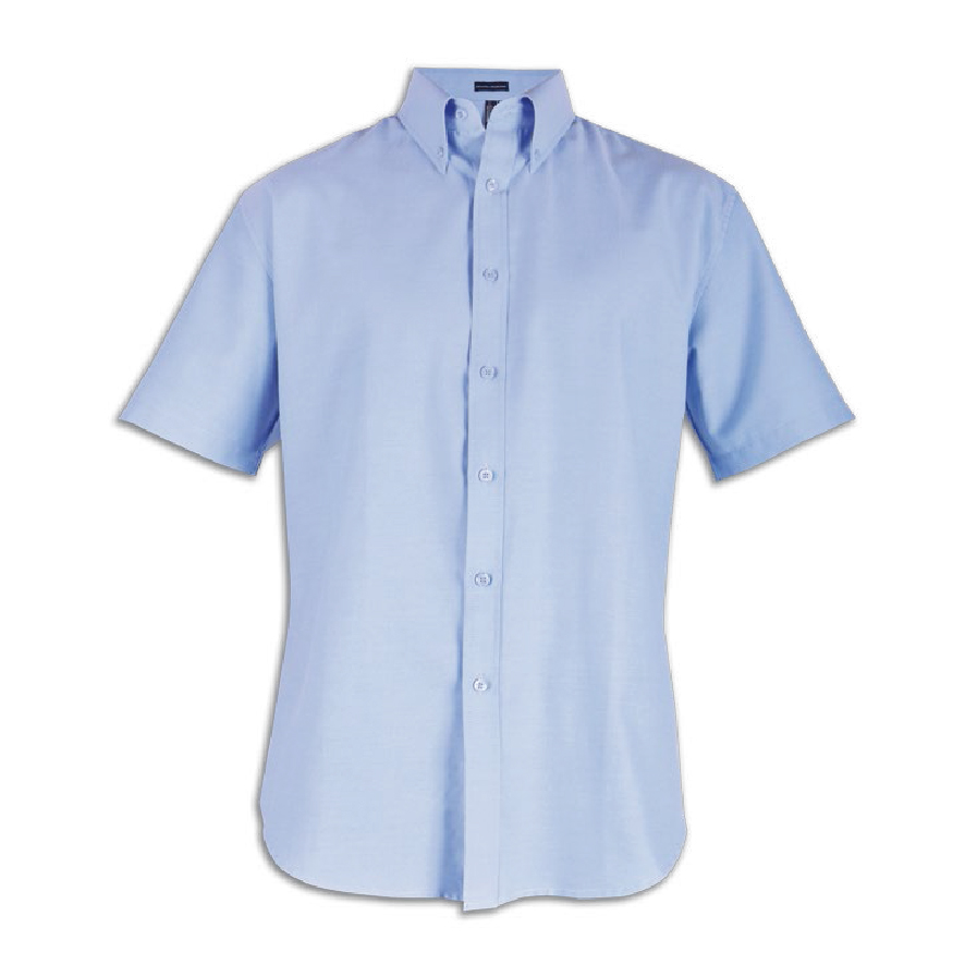 RM05-1-01.jpg Camisa Oxford Color Manga Corta - Imagen 1
