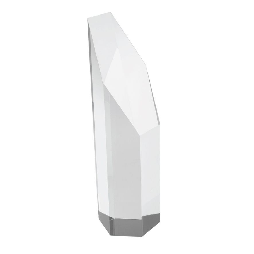 TF010-01.jpg Trofeo Cristal Hexagon - Imagen 1