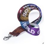 Lanyard Simple Liso Blanco - Imagen 2
