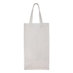 Bolsa 2 Botellas de Vino 100% Algodón Canvas - Imagen 2