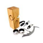 Set de Vino rectangular de Bamboo - Imagen 5