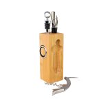 Set de Vino rectangular de Bamboo - Imagen 3