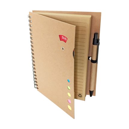 Libreta Ecológica con Memo Set