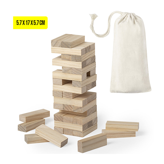 EC112-1 Juego de Madera Jenga Sabix - Imagen 1