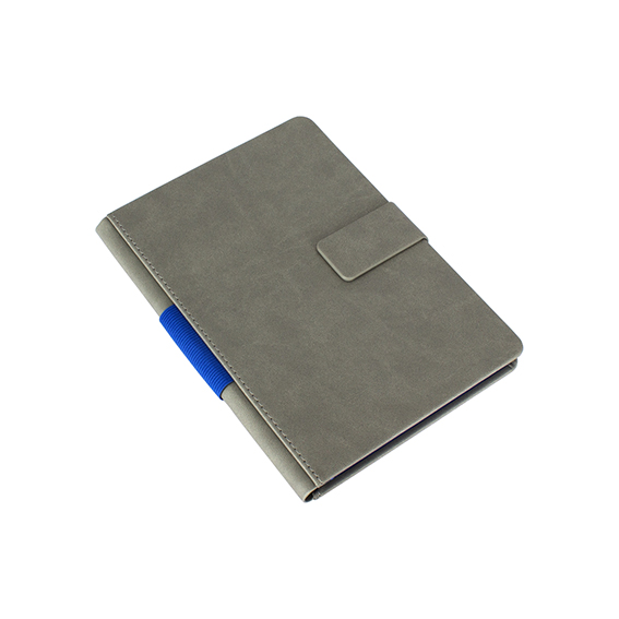 LB07__3 Cuaderno Gris cierre imantado - Imagen 1