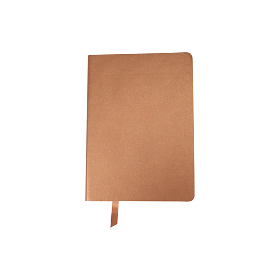 LB21__2 Libreta encobrizada de PU eco-cuero - Imagen 1